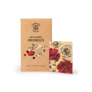 Bičių vaško drobelės - gėlės