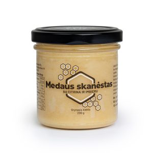 Medaus skanėstas su citrina ir imbieru