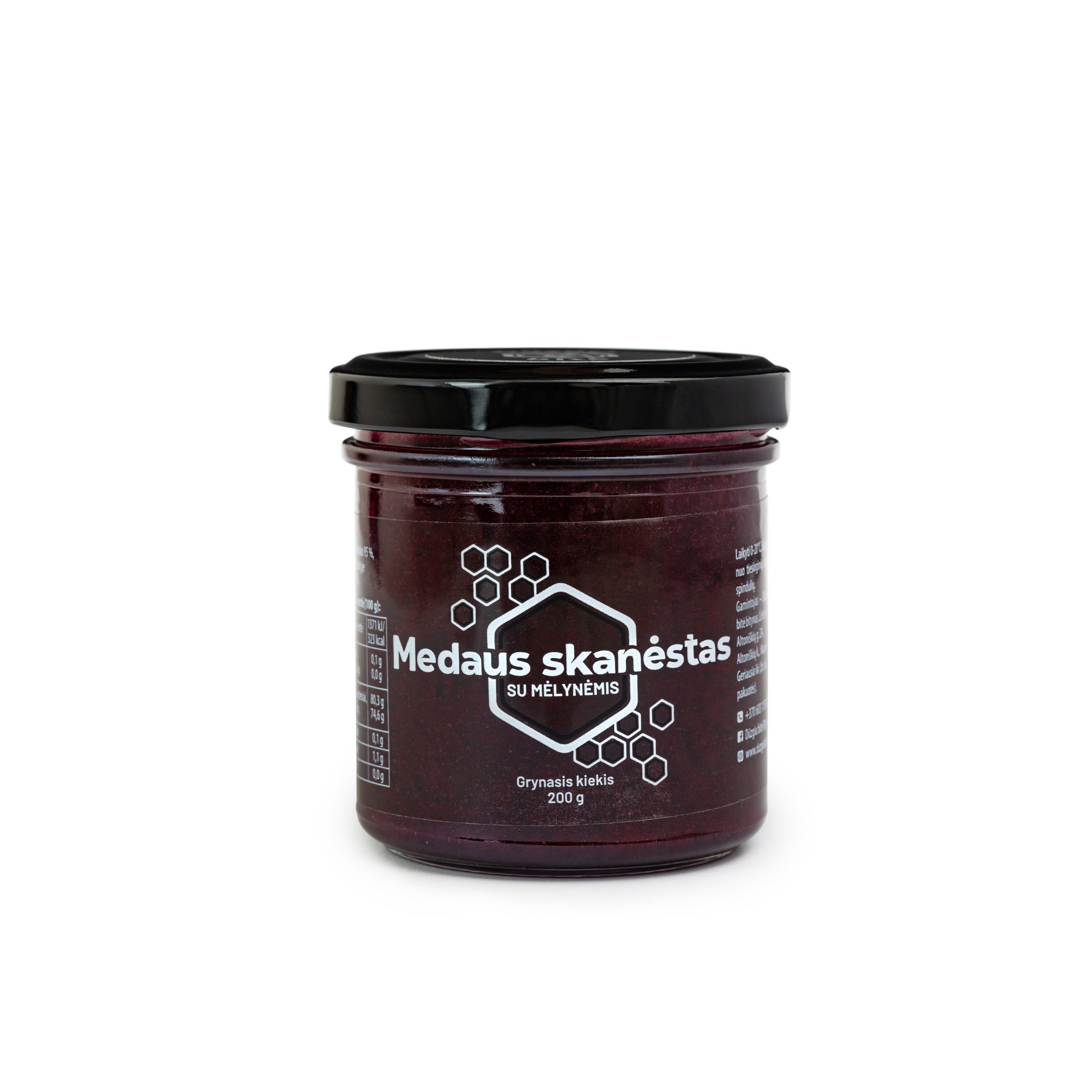 Medaus skanėstas su mėlynėmis 1 Medaus skanėstas su mėlynėmis